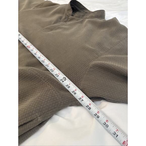 Zero Restriction Men’s Xl Jacket ZR Micro Suede Golf Brown 1/4 Snap - Picture 10 of 12